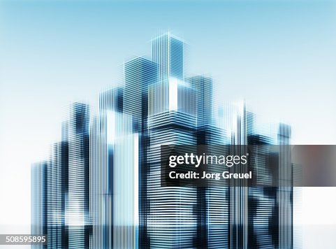 Highrise Buildings High-Res Vector Graphic - Getty Images