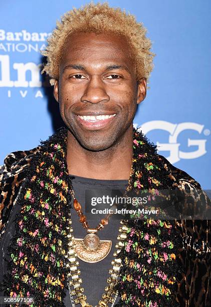 Surfer Taki attends the 31st Santa Barbara International Film Festival at the Arlington Theater on February 4, 2016 in Santa Barbara, California.