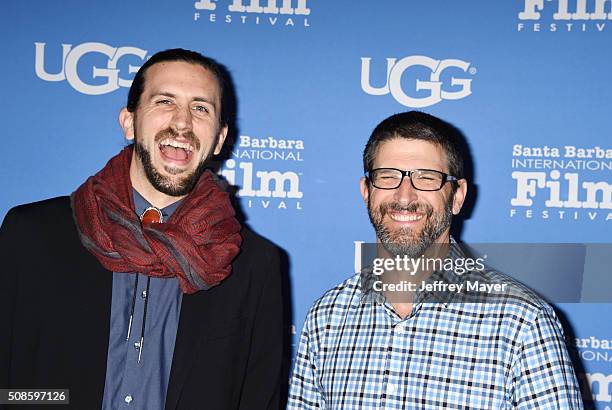 Director Ben Henretig and actor/producer Tony Lillios attend the 31st Santa Barbara International Film Festival at the Arlington Theater on February...