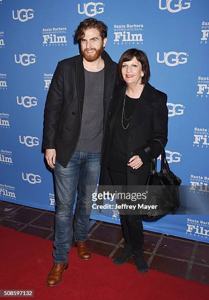Writer/director Jeremy Ungar and Robin Miller Ungar attend the 31st Santa Barbara International Film Festival at the Arlington Theater on February 4,...