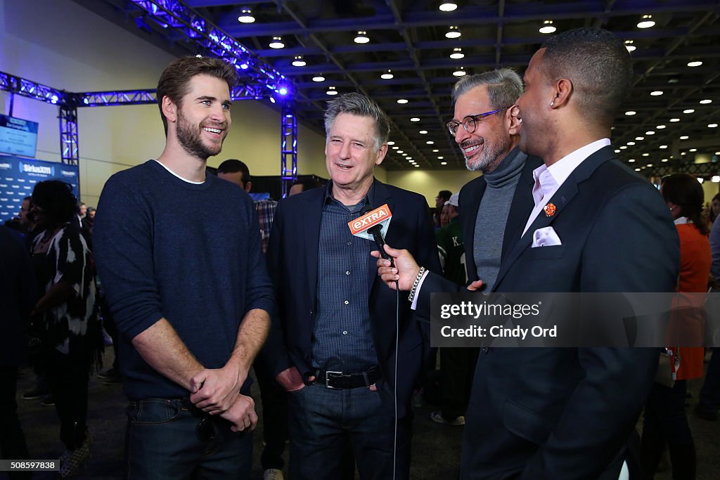 SiriusXM at Super Bowl 50 Radio Row - Day 2