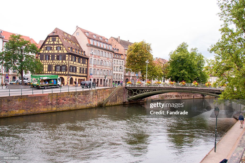 View of Strasbourg Alsace France