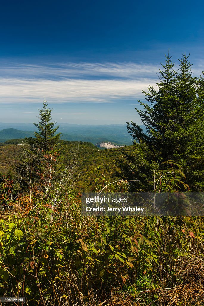 Looking Glass Rock, Pisgah NF