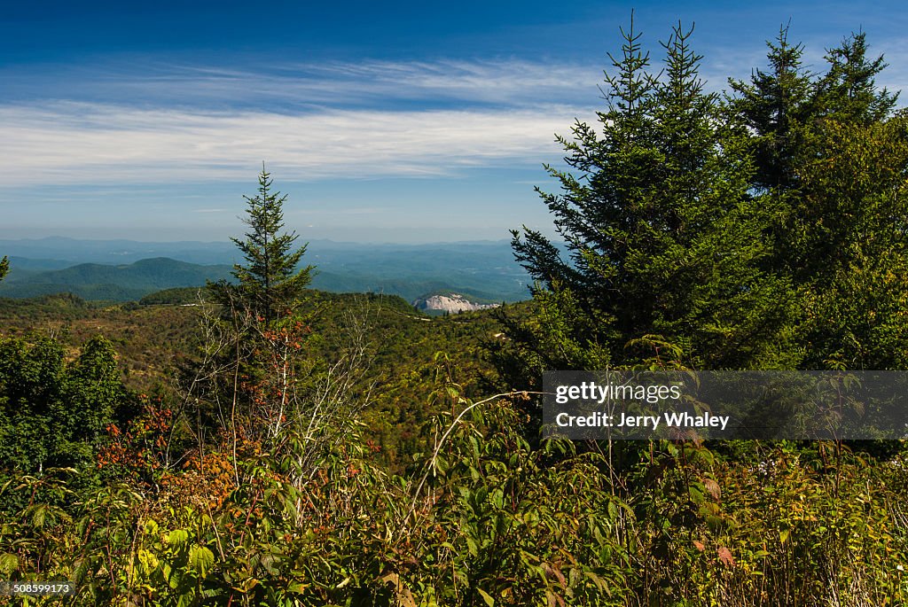 Looking Glass Rock, Pisgah NF