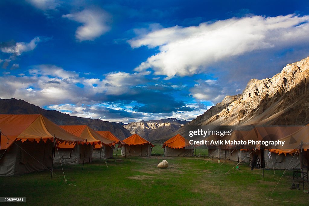 Tents at Himalaya