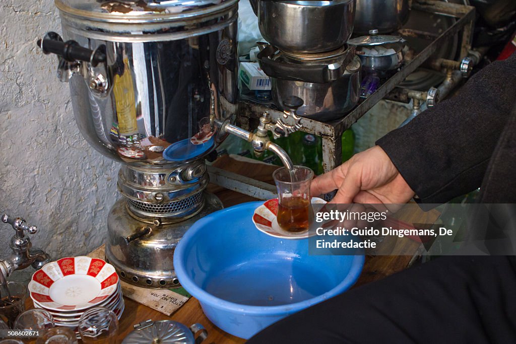 Tea shop in Sulaymaniyah, Iraqi Kurdistan, Iraq