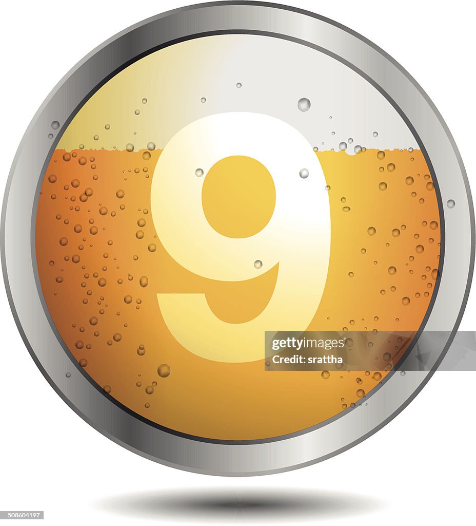 Icon Beer Alphabet Font 9