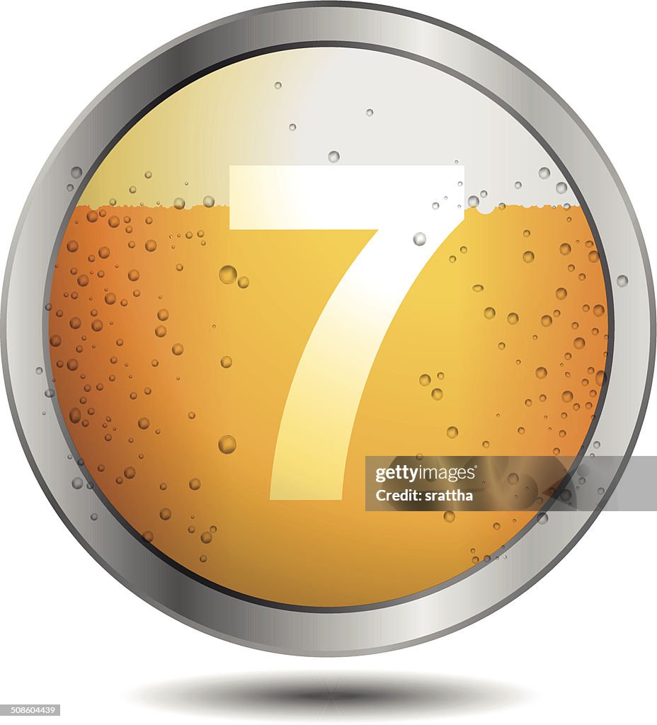 Icon Beer Alphabet Font 7