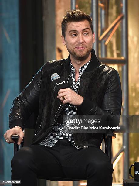 Lance Bass attends the AOL Build Speaker Series - Lance Bass, 'Dirty Pop With Lance Bass'