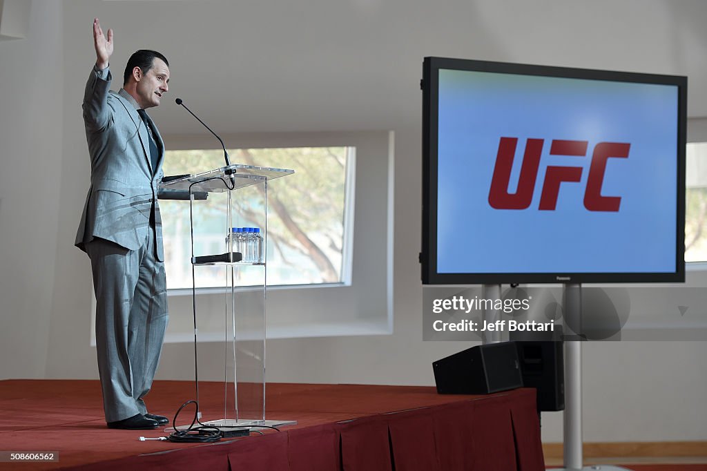 UFC & Cleveland Clinic Professional Fighters Brain Health Study Media Tour