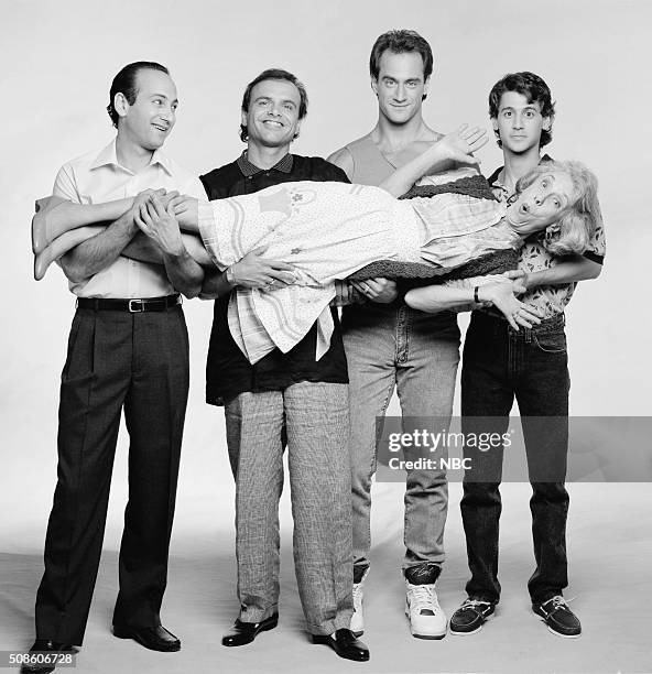 Season 1 -- Pictured: Ned Eisenberg as Anthony Fanelli, Joe Pantoliano as Dominic Fanelli, Christopher Meloni as Frankie Fanelli, Andy Hirsch as...