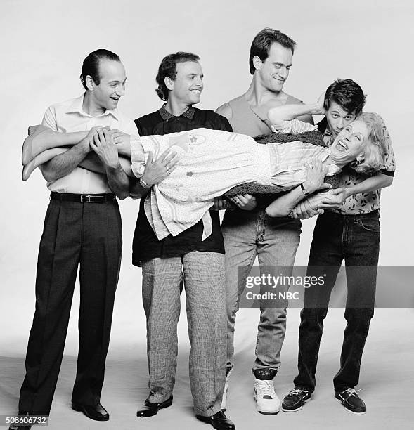 Season 1 -- Pictured: Ned Eisenberg as Anthony Fanelli, Joe Pantoliano as Dominic Fanelli, Christopher Meloni as Frankie Fanelli, Andy Hirsch as...