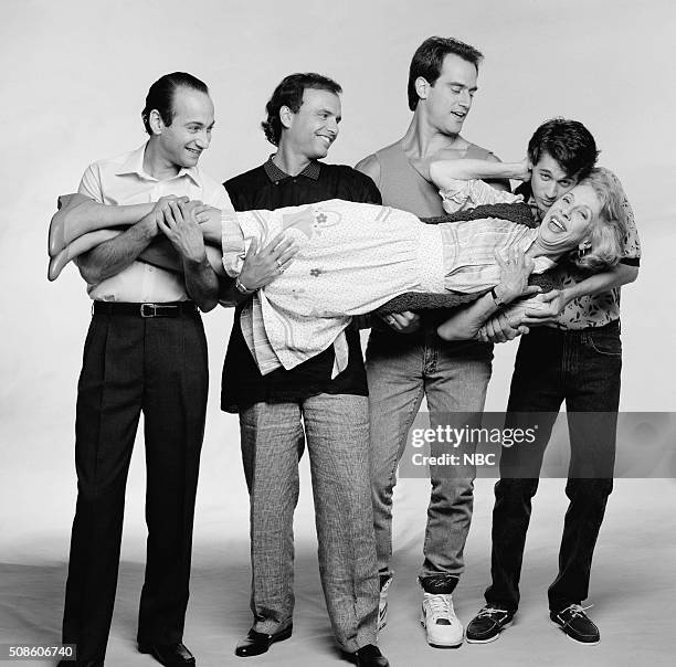 Season 1 -- Pictured: Ned Eisenberg as Anthony Fanelli, Joe Pantoliano as Dominic Fanelli, Christopher Meloni as Frankie Fanelli, Andy Hirsch as...