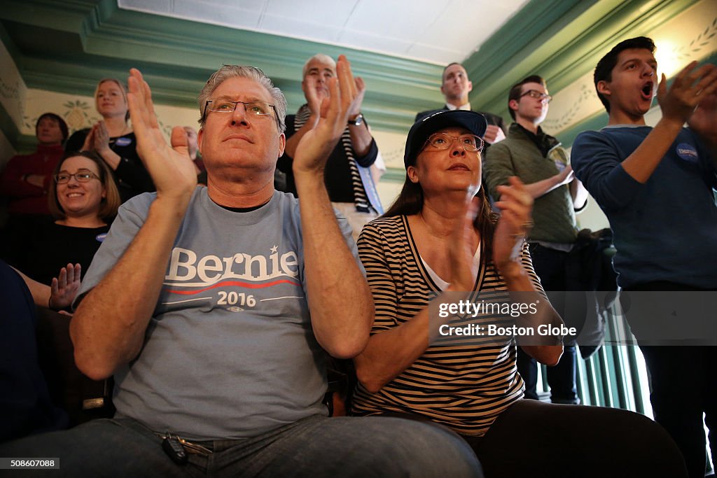 Bernie Sanders Campaigns In NH