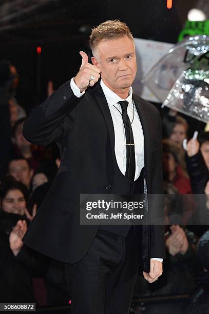 Darren Day is evicted from the Celebrity Big Brother House at Elstree Studios on February 5, 2016 in Borehamwood, England.