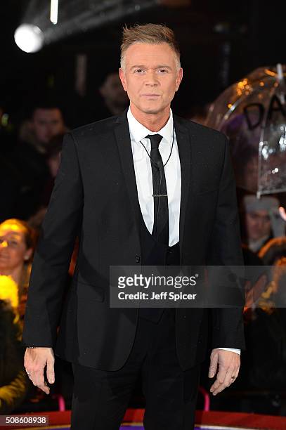 Darren Day is evicted from the Celebrity Big Brother House at Elstree Studios on February 5, 2016 in Borehamwood, England.