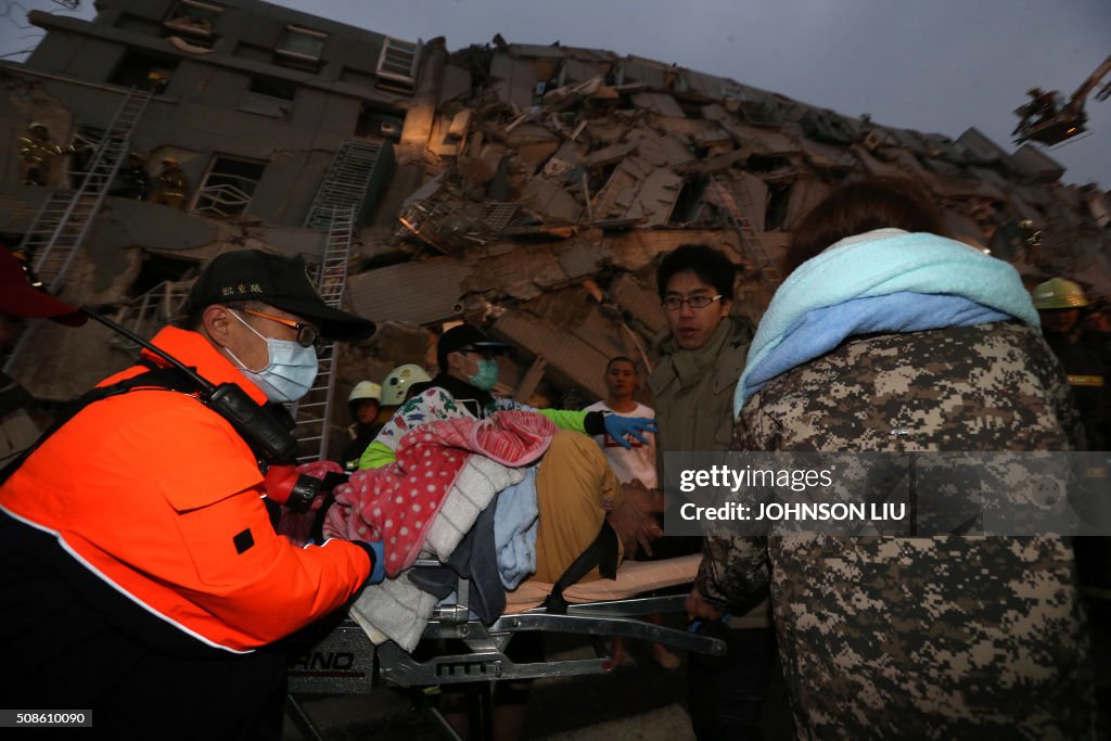 TAIWAN-EARTHQUAKE