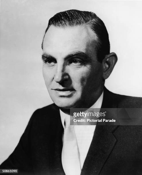 Portrait of Charles Revson the founder and head of cosmetics giant Revlon, 1960.