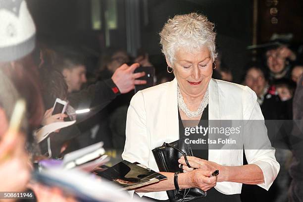 Richenda Carey attends the 'Colonia Dignidad - Es gibt kein zurueck' Berlin Premiere on February 05, 2016 in Berlin, Germany.