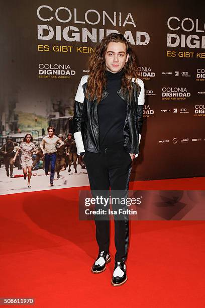 Riccardo Simonetti attends the 'Colonia Dignidad - Es gibt kein zurueck' Berlin Premiere on February 05, 2016 in Berlin, Germany.