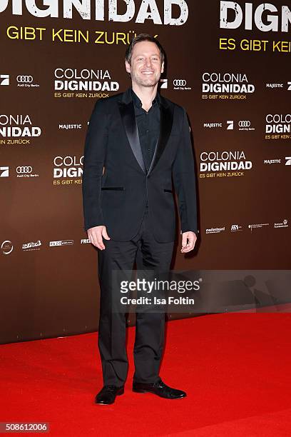 Florian Gallenberger attends the 'Colonia Dignidad - Es gibt kein zurueck' Berlin Premiere on February 05, 2016 in Berlin, Germany.