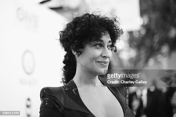 Tracee Ellis Ross attends the 47th NAACP Image Awards presented by TV One at Pasadena Civic Auditorium on February 5, 2016 in Pasadena, California.
