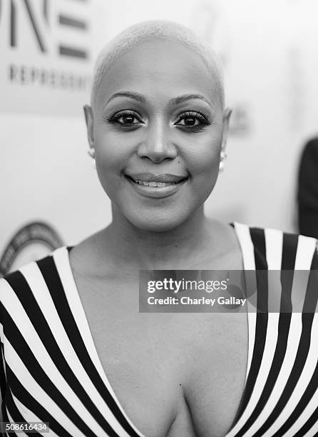 Actress Anita Hawkins attends the 47th NAACP Image Awards presented by TV One at Pasadena Civic Auditorium on February 5, 2016 in Pasadena,...