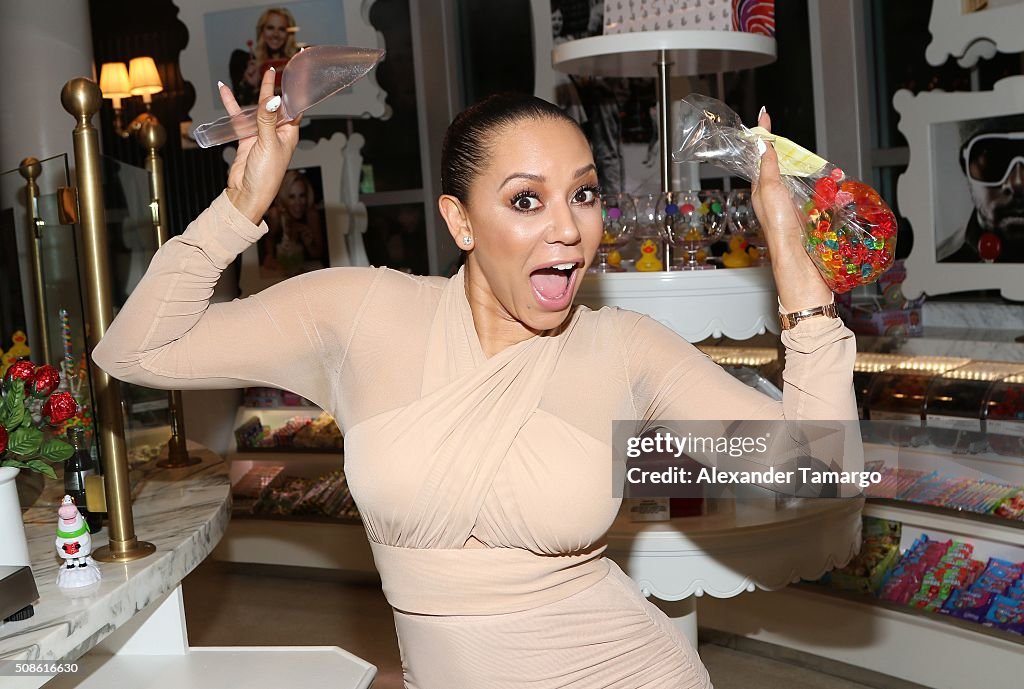 Mel B Meet & Greet At Sugar Factory Ocean Drive - February 5, 2016