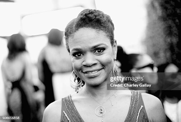 Actress Kimberly Elise attends the 47th NAACP Image Awards presented by TV One at Pasadena Civic Auditorium on February 5, 2016 in Pasadena,...
