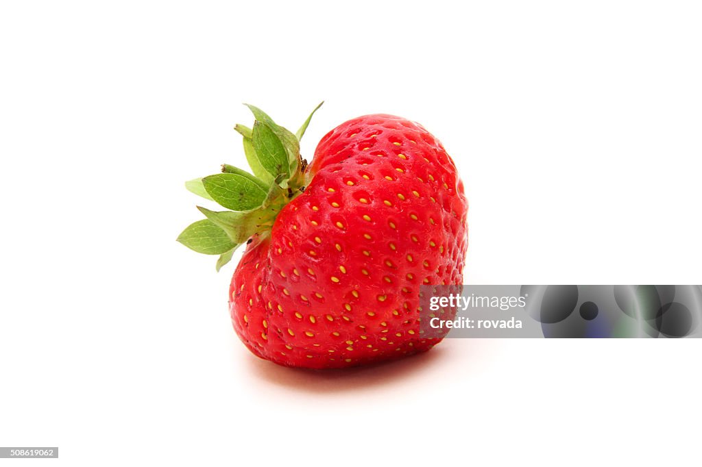 Strawberry isolated on white background