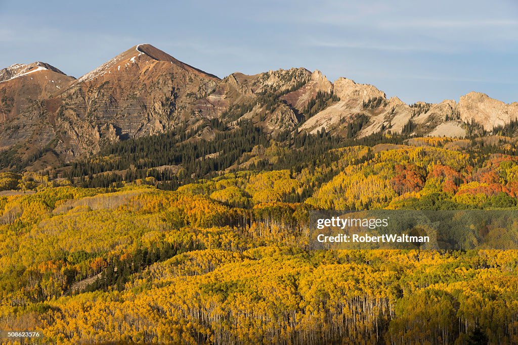 Mt. Owen and Ruby Peak in Autumn