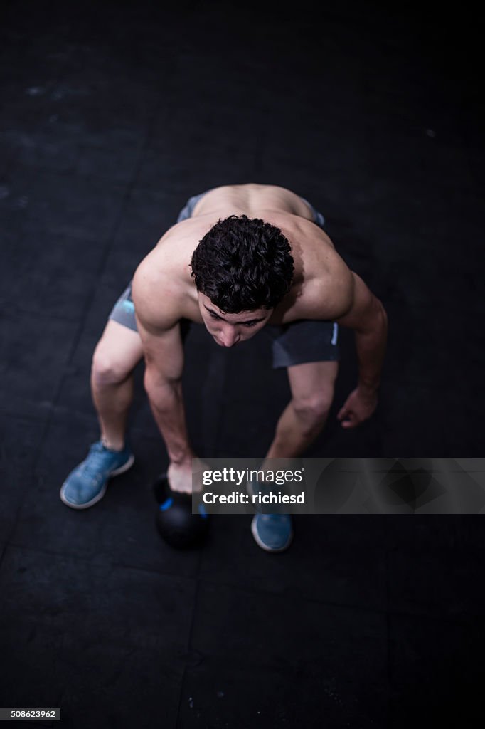 Training at the gym