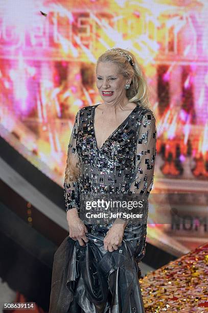 Angie Bowie at the final of Celebrity Big Brother at Elstree Studios on February 5, 2016 in Borehamwood, England.