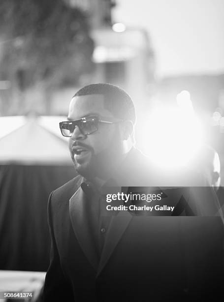 Hip-hop artist Ice Cube attends the 47th NAACP Image Awards presented by TV One at Pasadena Civic Auditorium on February 5, 2016 in Pasadena,...