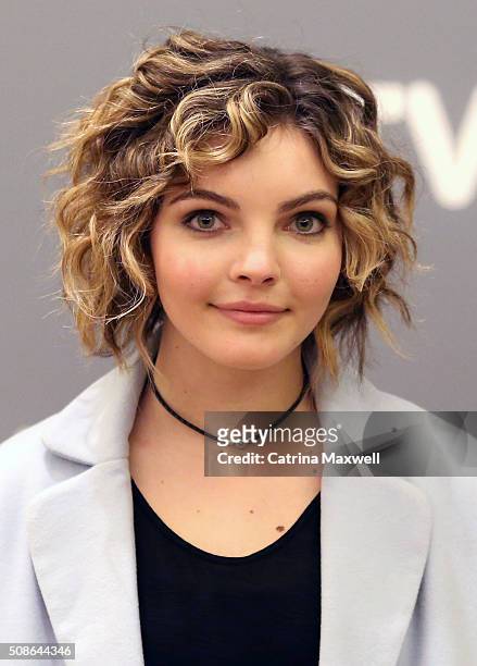 Actress Camren Bicondova attends "Gotham" event during aTVfest 2016 presented by SCAD on February 5, 2016 in Atlanta, Georgia.