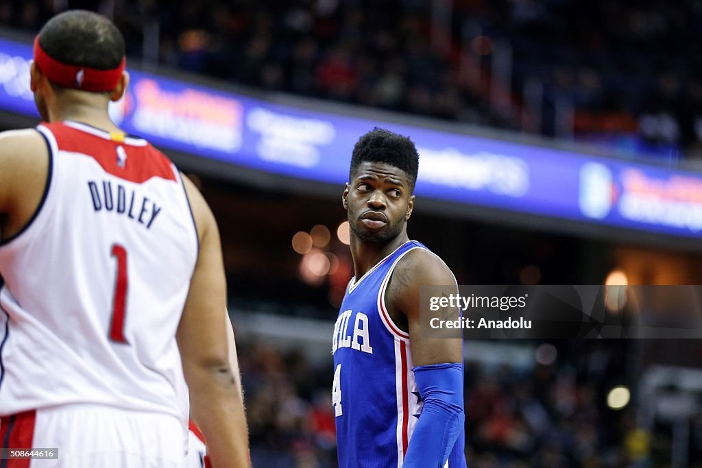 NBA - Washington Wizards vs Philadelphia 76ers