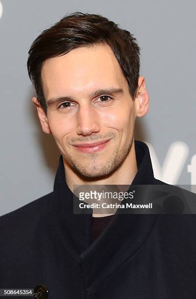 Actor Cory Michael Smith attends "Gotham" event during aTVfest 2016 presented by SCAD on February 5, 2016 in Atlanta, Georgia.