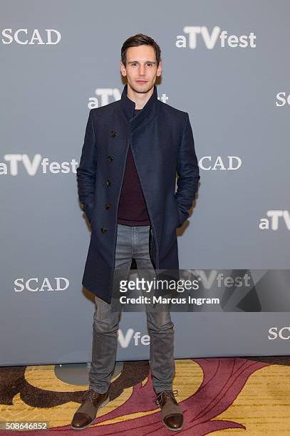 Actor Cory Michael Smith attends 'Gotham' event during SCAD aTVfest 2016 Day 2 at the Four Seasons Atlanta Hotel on February 5, 2016 in Atlanta,...