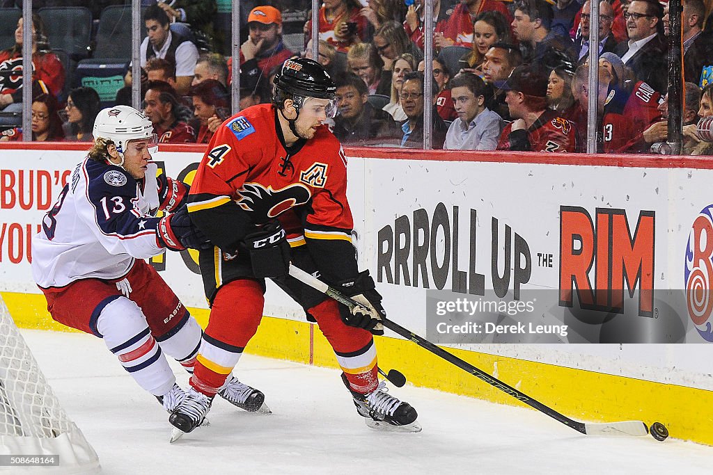 Columbus Blue Jackets v Calgary Flames