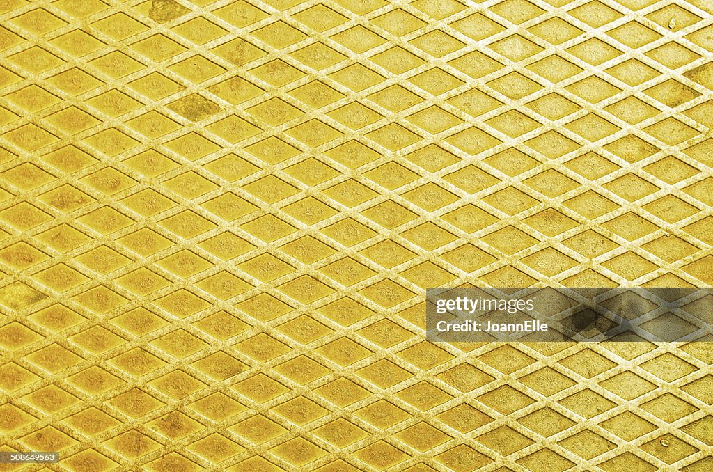 Yellow gold metal texture background