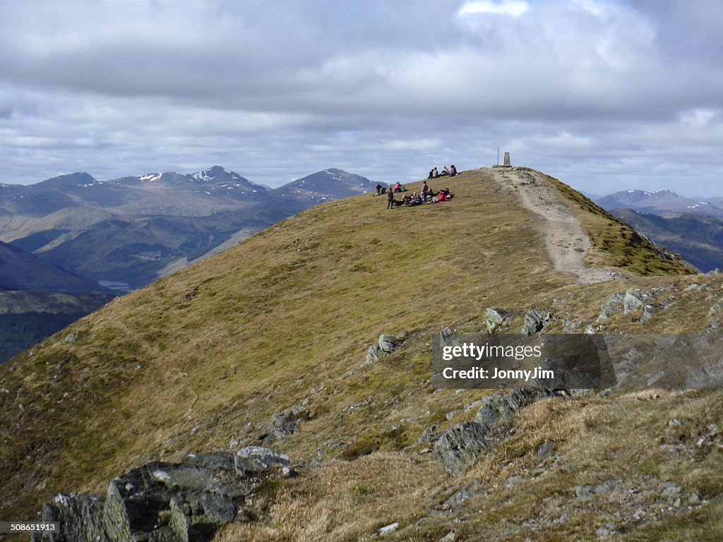 Summit Ben Vorlich Scotland