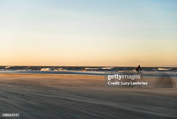beach people - vlieland stock pictures, royalty-free photos & images