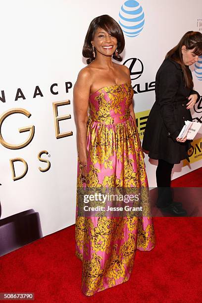 Actress Margaret Avery attends the 47th NAACP Image Awards presented by TV One at Pasadena Civic Auditorium on February 5, 2016 in Pasadena,...