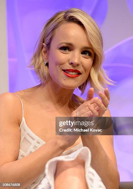 Actress Rachel McAdams presents onstage at The Santa Barbara International Film Festival on February 5, 2016 in Santa Barbara, California.