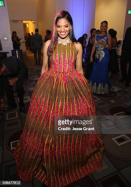 Director Nzingha Stewart attends the 47th NAACP Image Awards presented by TV One after party at Pasadena Civic Auditorium on February 5, 2016 in...