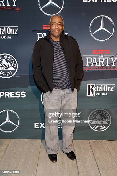 Sports journalist John Saunders attends ESPN The Party on February 5, 2016 in San Francisco, California.