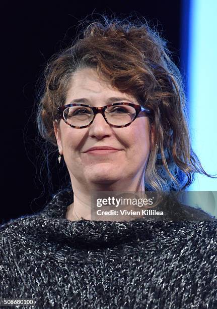 Producer Karen Malach speaks during "The Loud House" event presented by Nickelodeon during Day Two of aTVfest 2016 presented by SCAD on February 5,...