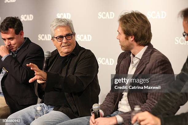 Producer at Eagle Rock Atlanta Gideon Amir speaks during "Hollywood of the South: Georgia Studios" during Day Two of aTVfest 2016 presented by SCAD...