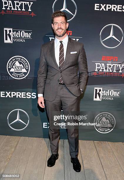 Personality Jesse Palmer attends ESPN The Party on February 5, 2016 in San Francisco, California.