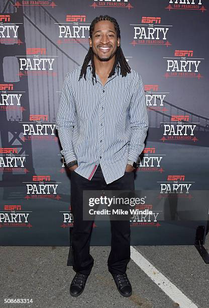 Player Andre Roberts attends ESPN The Party on February 5, 2016 in San Francisco, California.